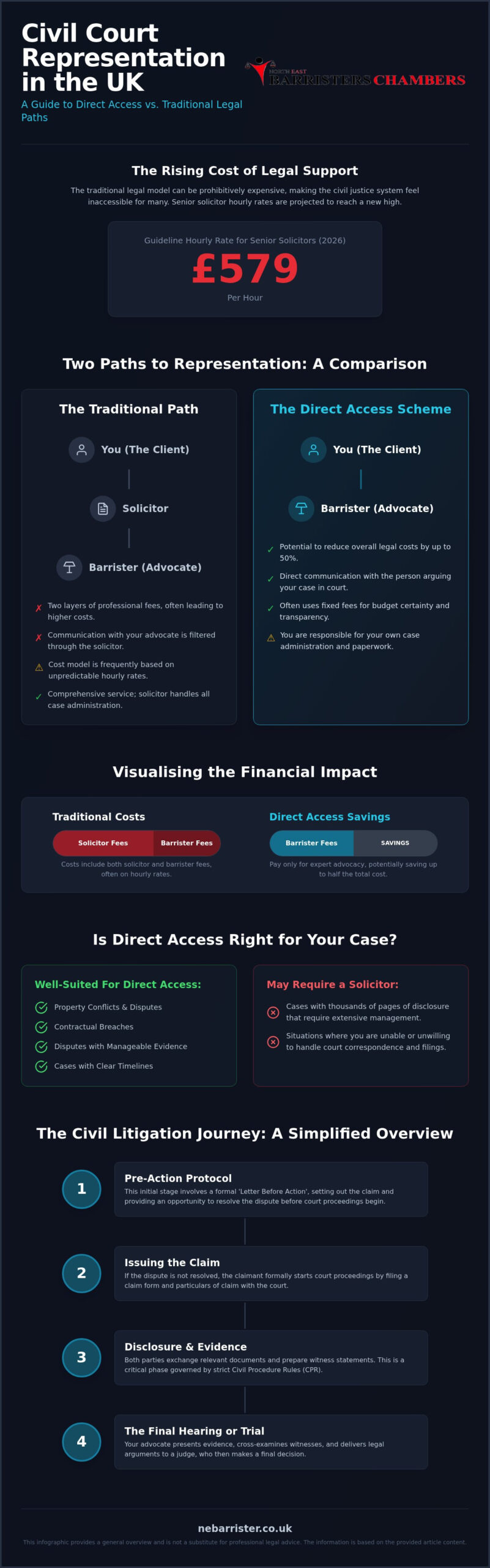 Civil Court Representation UK: A Guide to Direct Access in 2026