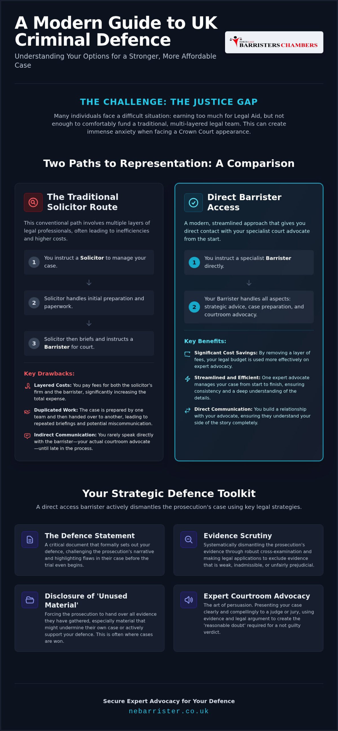 Contesting Criminal Charges UK: The Expert Guide to Direct Access Defence