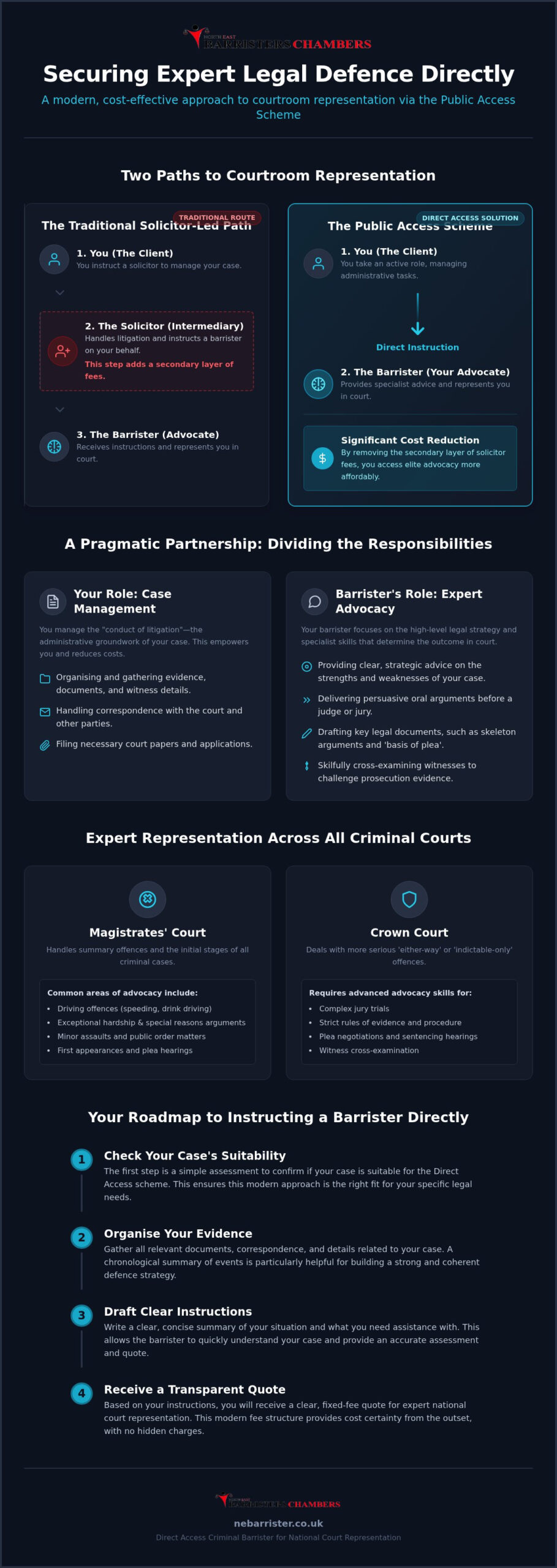 Direct Access Criminal Barrister: A Guide to Expert Defence Advocacy in 2026